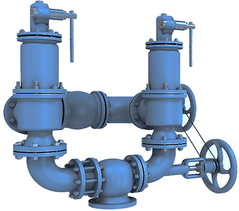 Блок предохранительных клапанов бпк