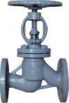Клапан запорный сальниковый фланцевый ручной 15с22нж DN 80 PN 4,0 МПа У1, корпус ст. 25Л, класс герметичности «А» по ГОСТ 9544-2015