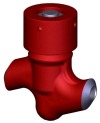 Клапан обратный под приварку 720-20-0А DN 20 PN 37,3 МПа Т280 °С, корпус ст. 25