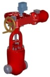 Клапан регулирующий под приварку с электроприводом (793-ЭР-0-04) 870-200-ЭШ DN 200 PN 37,3 МПа Т280 °С, корпус ст. 25Л
