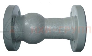 Обратный клапан поворотный фланцевый 19с10бк DN 150 PN 16 МПа У1, корпус ст. 25Л
