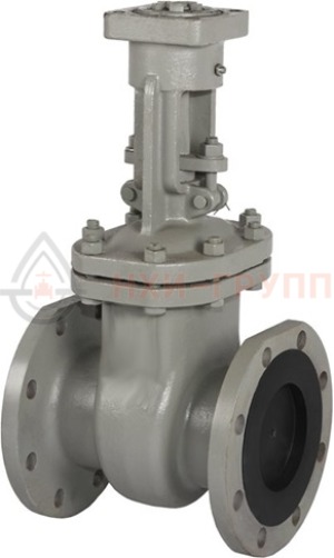 Клиновая задвижка литая с выдвижным шпинделем фланцевая под электропривод 30с999нж DN 200 PN 2,5 МПа У1, корпус ст. 20Л, класс герметичности «А» по ГОСТ 9544-2015