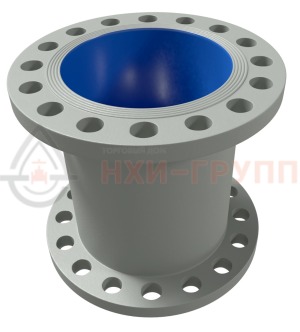 Обратный клапан поворотный фланцевый 19с38нж DN 125 PN 1,6 МПа У1, корпус ст. 20