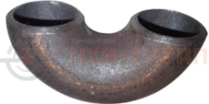 Кривоизогнутый отвод типа 2D (R=DN) П180-159х11-20 ГОСТ 30753-2001