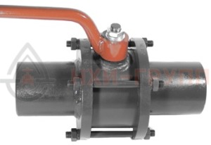 Кран шаровой разборный проходной неполнопроходной под приварку ручной КШ-Р.П.НП.П.Р.НХИ.125/100.016.01.У DN 125/100 PN 1,6 МПа, корпус ст. 20, класс герметичности «А» по ГОСТ 9544-2015