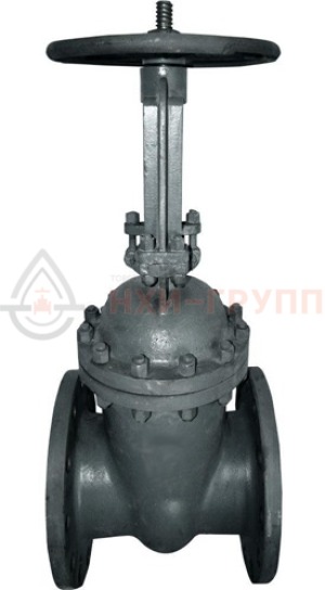 Клиновая задвижка литая с выдвижным шпинделем фланцевая ручная 30с99нж DN 300 PN 2,5 МПа У1, корпус ст. 20Л, класс герметичности «А» по ГОСТ 9544-2015