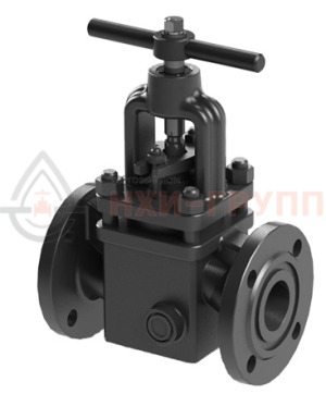 Запорный клапан сальниковый с обогревом фланцевый ручной 13с18п DN 65 PN 1,6 МПа У1, корпус ст. 25Л, класс герметичности «А» по ГОСТ 9544-2015