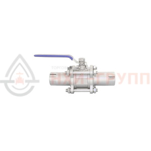 Кран шаровый dn25 pn16 под приварку исполнение ухл1