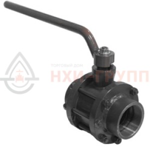 Шаровой кран разборный проходной неполнопроходной муфтовый ручной КШ-Р.П.НП.М.Р.НХИ.065/050.025.01.У DN 65/50 PN 2,5 МПа, корпус ст. 20, класс герметичности «А» по ГОСТ 9544-2015