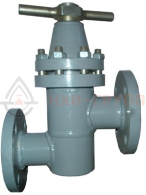 Запорный клапан сильфонный фланцевый ручной 14с17п DN 80 PN 1 МПа У1, корпус ст. 20, класс герметичности «А» по ГОСТ 9544-2015