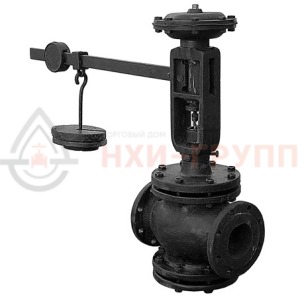 Регулятор давления фланцевый "после себя" нормально открытый 21ч10нж DN 150 PN 1,6 МПа У3, корпус чугун