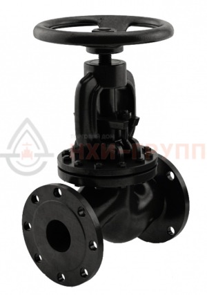 Запорный клапан сальниковый фланцевый ручной 15кч16нж DN 65 PN 2,5 МПа У3, корпус чугун, класс герметичности «С» по ГОСТ 9544-2015