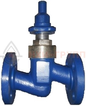 Запорный клапан сальниковый фланцевый ручной 14нж20п DN 32 PN 2,5 МПа УХЛ1, корпус ст. 10Х14Г14Н4Т, класс герметичности «А» по ГОСТ 9544-2015