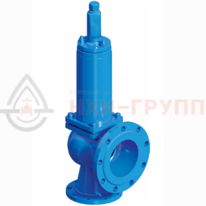 Предохранительный клапан пружинный сальниковый фланцевый без приспособления для принудительного открытия СППК4 50-16нж 17нж13нж DN 50/80 PN 1,6/0,6 МПа УХЛ1, корпус ст. 12Х18Н9ТЛ, класс герметичности «В» по ГОСТ 9544-2015