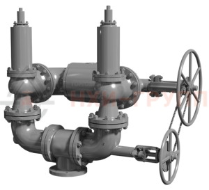 Блок предохранительных клапанов БПУ 80-160 У1 50с09нж