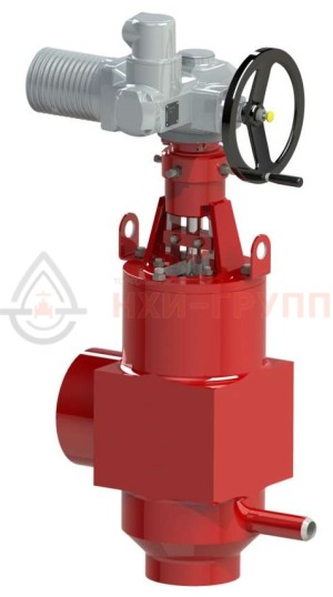 регулирующий клапан под приварку с электроприводом (ПЭМ-Б2У) 18с-8-2-01Э DN 150 PN 13,7 МПа Т560 °С, корпус ст. 12Х1МФ