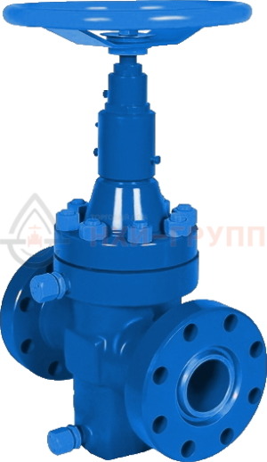 Задвижка шиберная маслозаполненная фланцевая ручная ЗМС-65х14 К1 DN 65 (2 ⁹⁄₁₆") Pр 14 МПа (2000 psi) ХЛ1/УХЛ1, класс герметичности «А» по ГОСТ 9544-2015