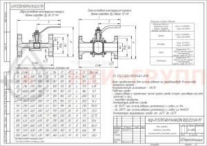 Шаровой кран разборный проходной полнопроходной фланцевый ручной КШ-Р.П.ПП.Ф.Р.НХИ.100.100.03.УХЛ1 DN 100 PN 10 МПа, корпус ст. 12Х18Н10Т, класс герметичности «А» по ГОСТ 9544-2015
