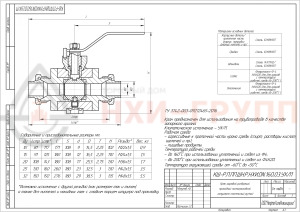 Шаровой кран разборный проходной полнопроходной штуцерно-ниппельный ручной КШ-Р.П.ПП.ШН.Р.НХИ.050.160.03.УХЛ1 DN 50 PN 16 МПа, корпус ст. 12Х18Н10Т, класс герметичности «А» по ГОСТ 9544-2015