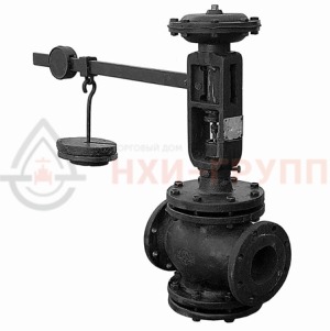 Регулятор давления фланцевый "до себя" нормально закрытый 21с12нж DN 80 PN 1,6 МПа У1, корпус ст. 25Л