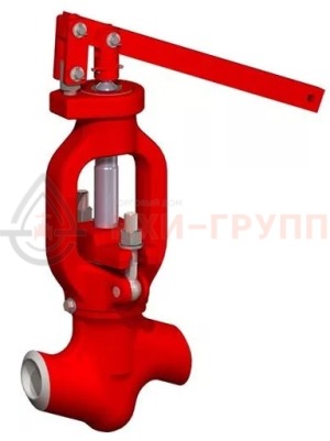 регулирующий клапан под приварку с электроприводом (МЭО-630/25-0,25У-92К) 1197-65-Р DN 65 PN 9,8 МПа Т540 °С, корпус ст. 12Х1МФ