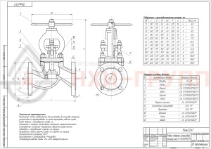 Запорный клапан сальниковый фланцевый ручной 15нж22п DN 125 PN 4 МПа УХЛ1, корпус ст. 07Х20Н25МЗД2ТЛ, класс герметичности «А» по ГОСТ 9544-2015
