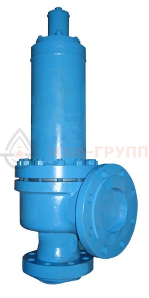 Предохранительный клапан пружинный сильфонный фланцевый без приспособления для принудительного открытия СППК5С 50-160нж1 28нж23нж DN 50/80 PN 16,0/4 МПа УХЛ1, корпус ст. 12Х18Н12М3ТЛ, класс герметичности «В» по ГОСТ 9544-2015