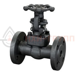 Кованая задвижка стальная клиновая с выдвижным шпинделем фланцевая ручная 30лс41нж DN 40 PN 1,6 МПа ХЛ1, корпус ст. 09Г2С, класс герметичности «А» по ГОСТ 9544-2015