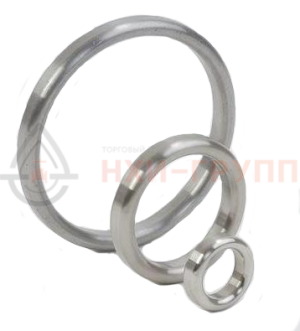 Прокладка овального сечения стальная для фланцев 1-32-10,0-12Х18Н10Т ОСТ 26.260.461-99