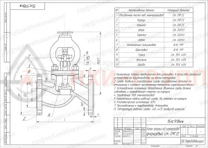 Запорный клапан сальниковый фланцевый под электропривод 15лс918нж DN 40 PN 2,5 МПа ХЛ1, корпус ст. 09Г2С, класс герметичности «А» по ГОСТ 9544-2015