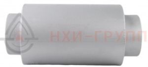 Декоративный компенсатор сильфонный осевой под приварку DEK Lite 150-16-60 L=300 мм, сильфон AISI 321/12X18Н10Т, патрубки ст. 20