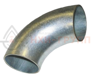 Отвод крутоизогнутый типа 3D (R=1,5 DN) П90-38х4-20 оц. ГОСТ 17375-2001
