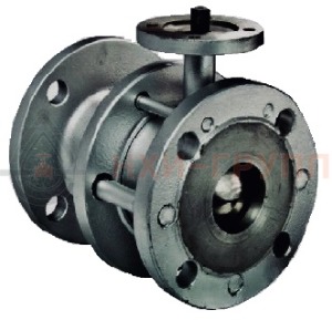 Шаровой кран разборный проходной неполнопроходной фланцевый под электропривод КШ-Р.П.НП.Ф.ЭП.НХИ.065/050.016.01.У DN 65/50 PN 1,6 МПа, корпус ст. 20, класс герметичности «А» по ГОСТ 9544-2015