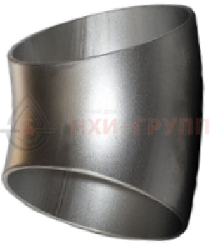 Отвод крутоизогнутый типа 3D (R=1,5 DN) 30-102х4-20 оц. ГОСТ 17375-2001