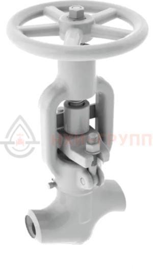 Запорный клапан (вентиль) под приварку ручной 1052-65-0 DN 65 PN 23,5 МПа Т250 °С, корпус ст. 20