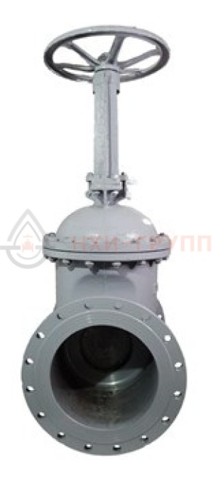 Клиновая задвижка литая с выдвижным шпинделем фланцевая ручная 30с99нж DN 400 PN 2,5 МПа У1, корпус ст. 20Л, класс герметичности «А» по ГОСТ 9544-2015