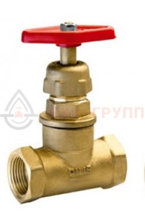 Запорный клапан сальниковый муфтовый ручной 15б1п DN 50 PN 1,6 МПа УХЛ4, корпус латунь, класс герметичности «А» по ГОСТ 9544-2015