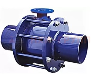 Шаровой кран разборный проходной полнопроходной под приварку под электропривод КШ-Р.П.ПП.П.ЭП.НХИ.020.040.02.ХЛ1 DN 20 PN 4 МПа, корпус ст. 09Г2С, класс герметичности «А» по ГОСТ 9544-2015