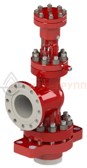 Предохранительный клапан фланцевый 392-175/95-0Г DN 150 PN 13,7 МПа Т560 °С, корпус ст. 15Х1М1ФЛ