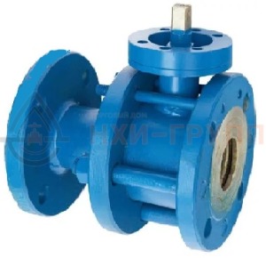 Шаровой кран разборный проходной неполнопроходной фланцевый под электропривод КШ-Р.П.НП.Ф.ЭП.НХИ.100/080.160.02.ХЛ1 DN 100/80 PN 16 МПа, корпус ст. 09Г2С, класс герметичности «А» по ГОСТ 9544-2015