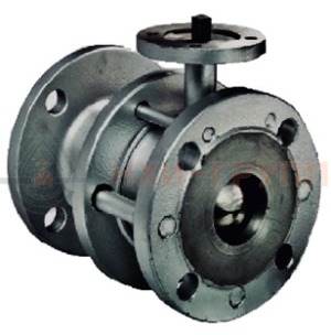 Шаровой кран разборный проходной неполнопроходной фланцевый под электропривод КШ-Р.П.НП.Ф.ЭП.НХИ.100/080.160.01.У DN 100/80 PN 16 МПа, корпус ст. 20, класс герметичности «А» по ГОСТ 9544-2015