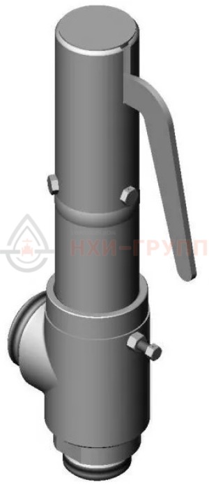 Предохранительный клапан цапковый 17с-1-2 DN 32 PN 1 МПа Т250 °С, корпус ст. 20