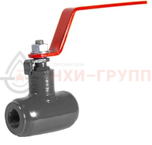 Шаровой кран цельносварной проходной полнопроходной муфтовый ручной КШ-Ц.П.ПП.М.Р.НХИ.050.040.01.У DN 50 PN 4 МПа, корпус ст. 20, класс герметичности «А» по ГОСТ 9544-2015