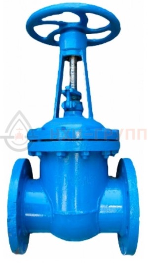 Клиновая задвижка штампосварная с выдвижным шпинделем фланцевая ручная 30нж65нж DN 80 PN 2,5 МПа УХЛ1, корпус ст. 12Х18Н10Т, класс герметичности «В» по ГОСТ 9544-2015