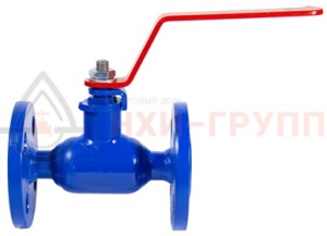 Шаровой кран цельносварной проходной полнопроходной фланцевый ручной КШ-Ц.П.ПП.Ф.Р.НХИ.065.016.02.ХЛ1 DN 65 PN 1,6 МПа, корпус ст. 09Г2С, класс герметичности «А» по ГОСТ 9544-2015