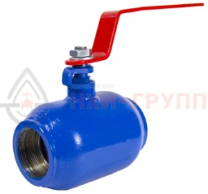 Шаровой кран цельносварной проходной полнопроходной муфтовый ручной КШ-Ц.П.ПП.М.Р.НХИ.080.025.02.ХЛ1 DN 80 PN 2,5 МПа, корпус ст. 09Г2С, класс герметичности «А» по ГОСТ 9544-2015 (газ)