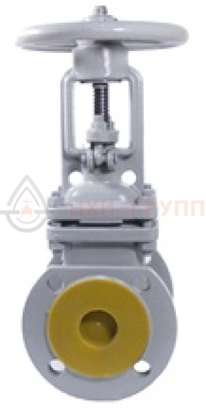 Клиновая задвижка литая с выдвижным шпинделем фланцевая ручная 30с64нж DN 50 PN 2,5 МПа У1, корпус ст. 20Л, класс герметичности «А» по ГОСТ 9544-2015