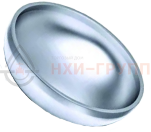 Заглушка эллиптическая П 76х8 - 12Х18Н10Т  ГОСТ 17379 - 2001