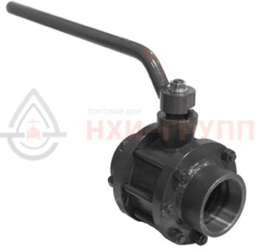 Кран шаровой разборный проходной полнопроходной муфтовый ручной КШ-Р.П.ПП.М.Р.НХИ.050.016.01.У DN 50 PN 1,6 МПа, корпус ст. 20, класс герметичности «А» по ГОСТ 9544-2015