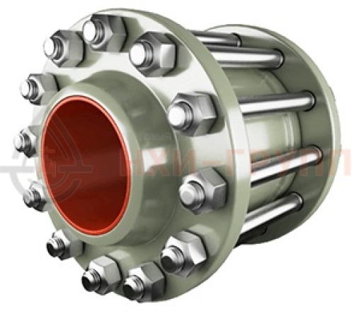 Клапан обратный поворотный межфланцевый (стяжное в сборе) 19с49нж DN 200 PN 2,5 МПа У1, корпус ст. 20